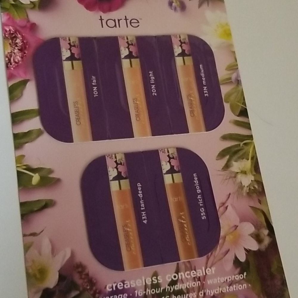 4/25 bundle item. tarte concealer sample